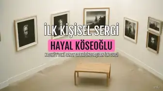 Oyuncu Hayal Köseoğlu İlk Kişisel Resim Sergisini Açtı