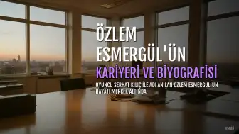 Oyuncu Serhat Kılıç'ın Sevgilisi Özlem Esmergül Kimdir? Kariyeri ve Biyografisi