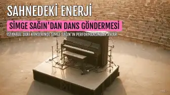 Simge Sağın'dan Sahne Performansı: Seyirciden Tam Not Aldı
