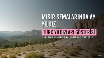 Türk Yıldızları'ndan Mısır Piramitleri Üzerinde Nefes Kesen Gösteri