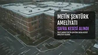 Ünlü Şarkıcı Metin Şentürk Safra Kesesi Ameliyatı Geçirdi