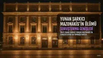 Ünlü Yunan Şarkıcı Yorgos Mazonakis'in Cenazesi Atina'da Toprağa Verildi, Soruşturma Kapsamı Genişledi