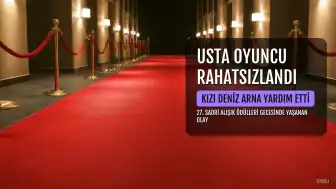 Usta oyuncu Şerif Sezer ödül gecesinde rahatsızlandı