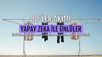 Yapay Zeka Akımı Ünlü İsimleri 80'lere Götürdü
