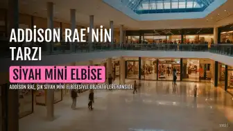 Addison Rae'nin Kısa Siyah Elbise Tercihi Dikkat Çekti