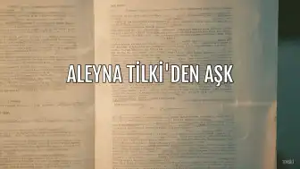 Aleyna Tilki'den aşk hayatı açıklaması: Kimseyle el ele yürümedim