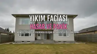 Alina Boz'un Annesi Olga Boz, Kentsel Dönüşüm Sırasında Oluşan Hasara Tepki Gösterdi
