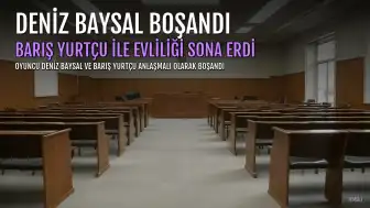 Deniz Baysal ve Barış Yurtçu boşandı
