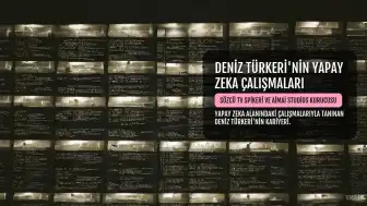 Deniz Türkeri Kimdir? Sözcü TV Spikeri Yapay Zeka Alanındaki Çalışmalarıyla Dikkat Çekiyor