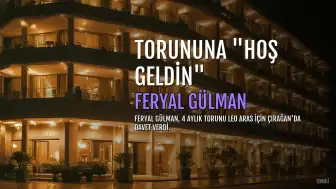 Feryal Gülman'dan 4 Aylık Torunu Leo Aras İçin Çırağan Sarayı'nda "Hoş Geldin" Daveti