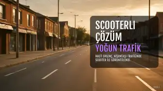 Halit Ergenç, Nişantaşı'nda Scooter Kullandı