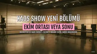 Hayrettin ile Kaos Show'un Yeni Bölümü Ekim Ortasında veya Sonunda Yayınlanacak