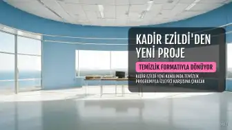Kadir Ezildi "En Hamarat Benim" Sonrası Yeni Kanalında Temizlik Formatıyla İzleyici Karşısına Çıkacak