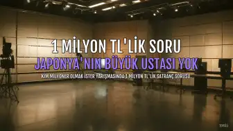 Kim Milyoner Olmak İster'de 1 Milyon TL'lik Soru Tartışma Yarattı: Japonya'nın Neden Büyük Usta Satranç Oyuncusu Yok?