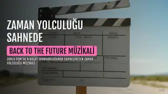 Zaman Yolculuğu Müzikali 'Back to the Future' Sahnelenecek