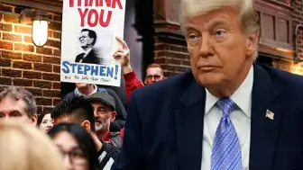 Donald Trump, The Late Show'un Ekranlara Veda Etmesine Memnuniyetle Karşıladı