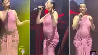 Hamile Şarkıcı M.Ş.'nin Sahne Performansı Tartışmalara Neden Oldu