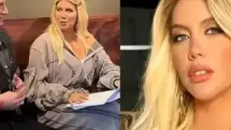 Wanda Nara, Dizi Setinde Başörtüsüyle Görüntülendi