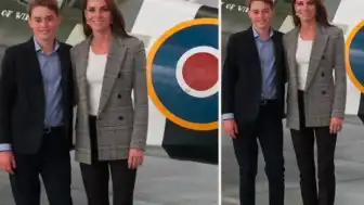 12 Yaşındaki Prens George, Annesinin Boyuna Ulaştı
