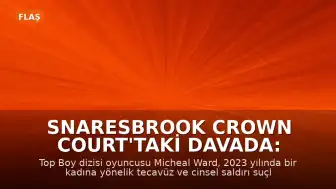 Snaresbrook Crown Court'taki Davada: Micheal Ward Cinsel Saldırı İddialarıyla Yargılanıyor