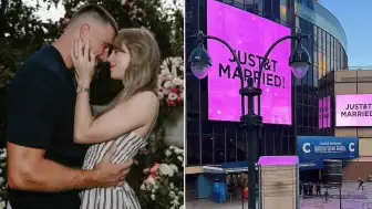 New York'ta Görkemli Nikâh: Taylor Swift ve Travis Kelce Dünyaevine Girdi