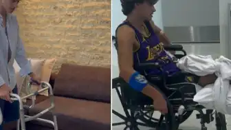 Survivor Yarışmacısı Stavros Floros, Amputasyon Sonrası Yeni Hayatına Yürüteçle Başladı