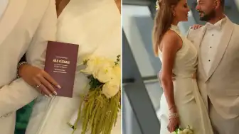 Gökhan Özen ve Naz Canbaz dünyaevine girdi