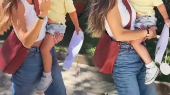 Aslı Enver'den Kızı E.'ın Okulunun İlk Gününe Dair Paylaşım