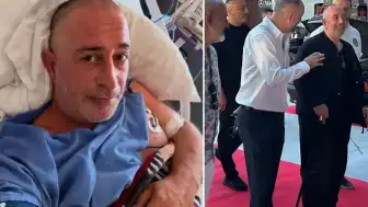 Cem Yılmaz Kalp Krizi Sonrası Bastonla Görüntülendi