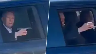 Fenerbahçe Başkanı Aziz Yıldırım'ın Trafikteki Tepkisi Görüntülendi