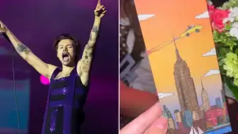 Harry Styles'ın 11 Eylül temalı konser bileti sosyal medyada tepki çekti