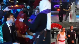 Burdurlu Gelin ve Amerikalı Damat Gölhisar'da Yörük Düğünüyle Evlendi