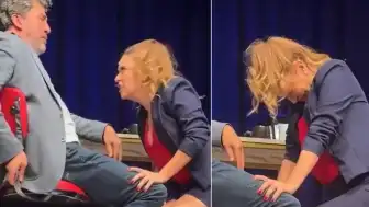 Evrim Alasya ve Emre Kınay'dan Tiyatro Sahnesinde Gülüşmeler