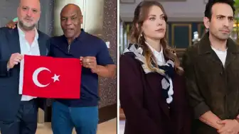Mike Tyson, "Tuzlu Kahve" dizisi için İstanbul'a geldi