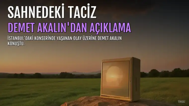 Demet Akalın Sahnedeyken Tacize Uğradı: Hayranının Yaklaşımı Tepki Çekti
