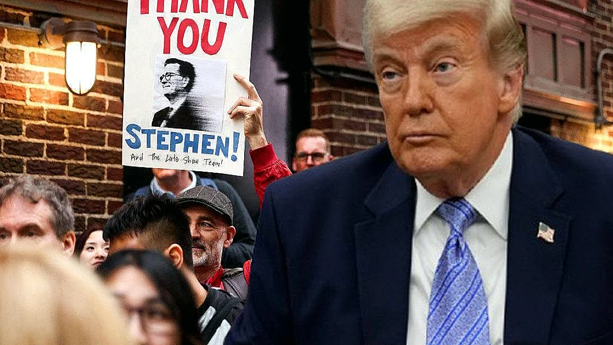 Donald Trump, The Late Show'un Ekranlara Veda Etmesine Memnuniyetle Karşıladı